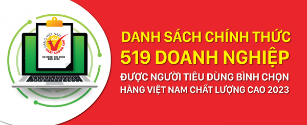 Tập Đoàn Nông Nghiệp Con Cò Vàng Hi-Tech đạt giải thưởng danh giá nhất Việt Nam - Hàng Việt Nam Chất Lượng Cao do người tiêu dùng bình chọn năm 2023